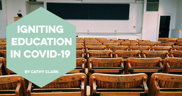Read more about the article IGNITING EDUCATION IN COVID-19 by Cathy Clark
